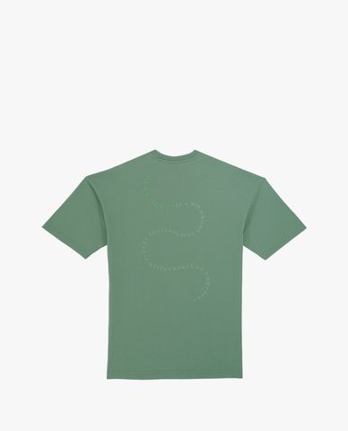  SKECHERS - Áo thun unisex cổ tròn tay ngắn Peace of Mind Pullover 