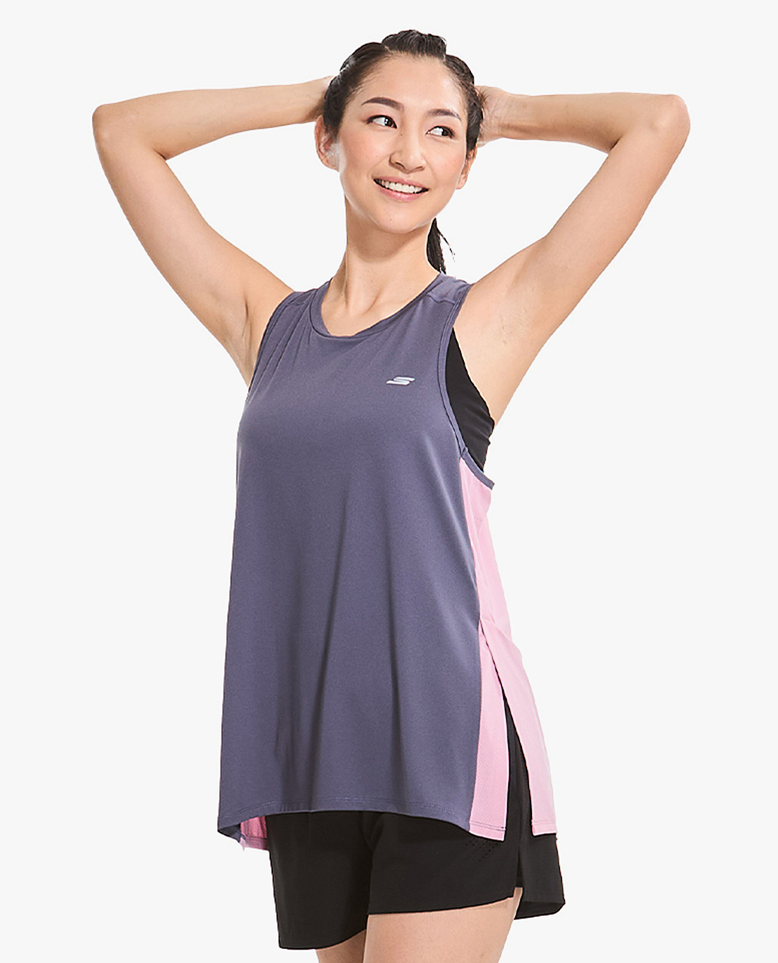 SKECHERS - Áo ba lỗ thể thao nữ Performance