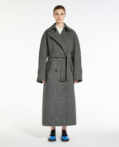  WEEKEND MAX MARA - Áo khoác măng tô dáng dài phối thắt lưng Luglio 