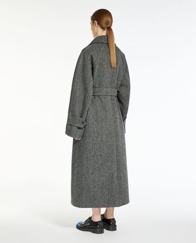  WEEKEND MAX MARA - Áo khoác măng tô dáng dài phối thắt lưng Luglio 