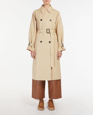  WEEKEND MAX MARA - Áo khoác măng tô nữ dáng dài Canasta 