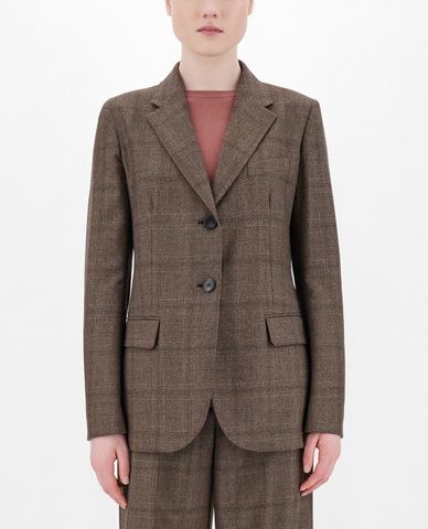  WEEKEND MAX MARA - Áo blazer nữ thanh lịch Wool Flannel 