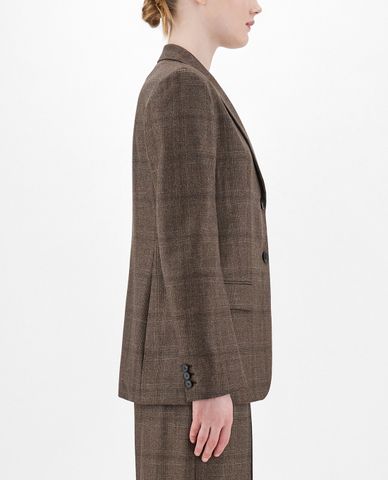  WEEKEND MAX MARA - Áo blazer nữ thanh lịch Wool Flannel 