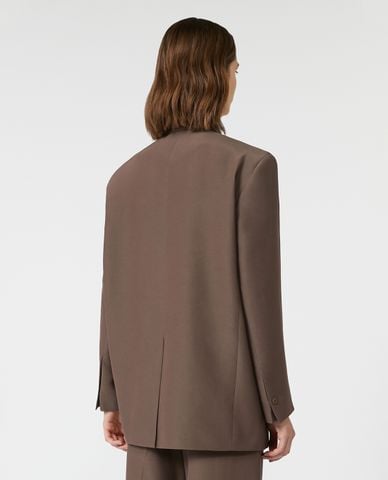  WEEKEND MAX MARA - Áo khoác blazer nữ cổ V tay dài Floc 
