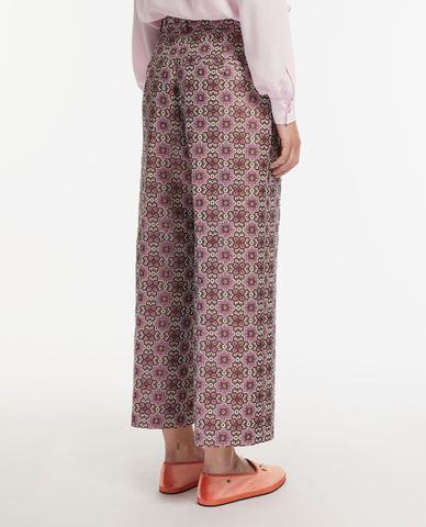  WEEKEND MAX MARA - Quần kiểu nữ phom suông Cotton Blend 