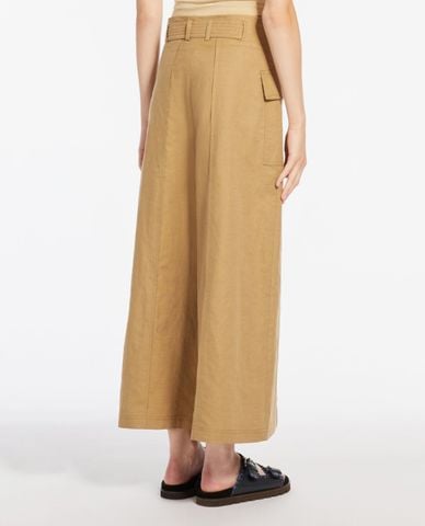  WEEKEND MAX MARA - Quần ống rộng phối thắt lưng Pinide 