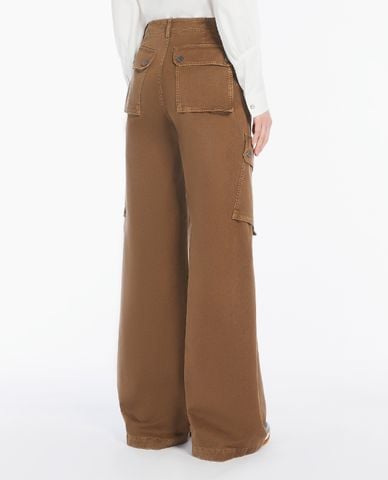  WEEKEND MAX MARA - Quần nữ ống rộng phối túi Elvy 