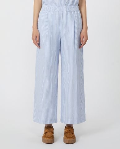  WEEKEND MAX MARA - Quần nữ ống rộng lưng thun Fleur 