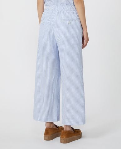  WEEKEND MAX MARA - Quần nữ ống rộng lưng thun Fleur 