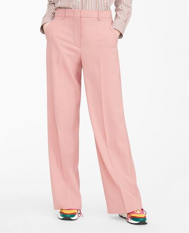  WEEKEND MAX MARA - Quần kiểu nữ ống rộng lưng cao thời trang 