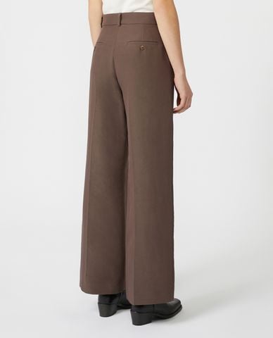  WEEKEND MAX MARA - Quần nữ ống rộng xếp li Ballo 