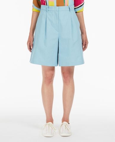  WEEKEND MAX MARA - Quần short nữ ngang gối phối túi Ecuba 