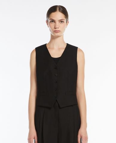  WEEKEND MAX MARA - Áo khoác gilet nữ phối nút Pace 