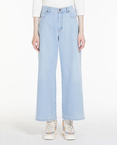  WEEKEND MAX MARA - Quần jeans nữ ống rộng Huesca 