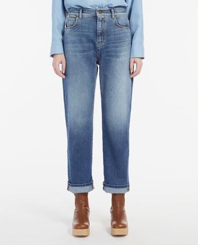  WEEKEND MAX MARA - Quần jeans nữ ống đứng phom carrot fit Gloria 