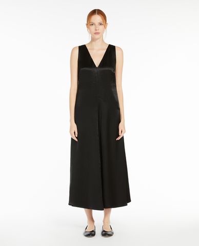  WEEKEND MAX MARA - Đầm sát nách midi cổ V phom suông hiện đại Cima 