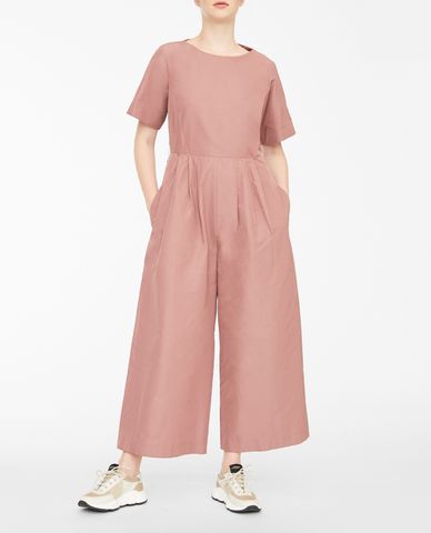  WEEKEND MAX MARA - Jumpsuits nữ ngắn tay phom suông thời trang 