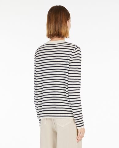  WEEKEND MAX MARA - Áo sweater nữ tay dài cổ tròn Kansas 