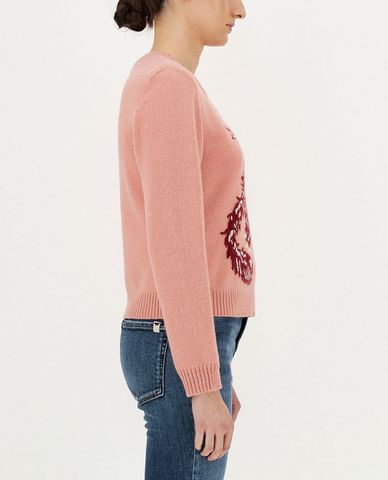  WEEKEND MAX MARA - Áo len nữ dài tay phom suông Wool And Alpaca 