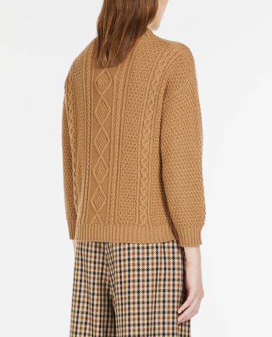  WEEKEND MAX MARA - Áo sweater nữ cổ tròn tay dài Ugolina 