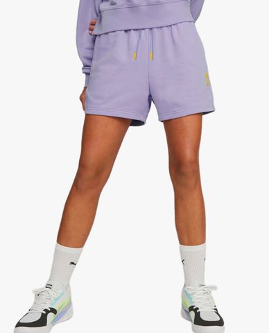  PUMA - Quần shorts tập luyện nữ Pivot Basketball 
