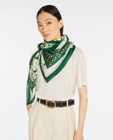  WEEKEND MAX MARA - Khăn choàng nữ phom vuông Sarong 