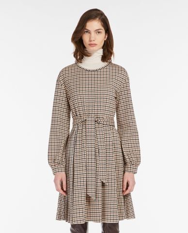  WEEKEND MAX MARA - Đầm xếp li mini phối thắt lưng Vetta 