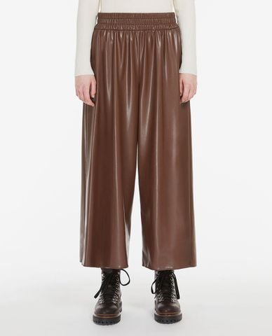  WEEKEND MAX MARA - Quần ống rộng lưng thun Gennaro 