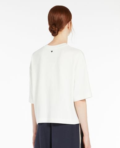  WEEKEND MAX MARA - Áo thun nữ cổ tròn tay ngắn Georgia 