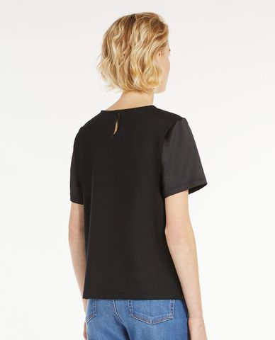  WEEKEND MAX MARA - Áo thun dáng lửng cổ tròn tay ngắn Torres 