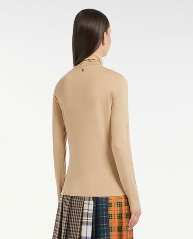  WEEKEND MAX MARA - Áo dệt kim nữ cổ lọ tay dài Multif 