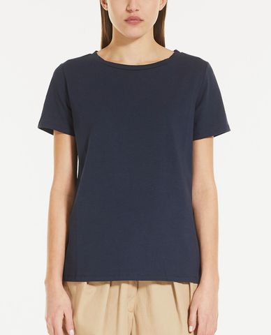  WEEKEND MAX MARA - Áo thun nữ ngắn tay cổ tròn phom suông Multib 