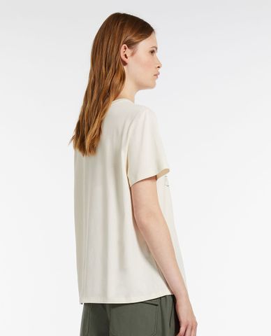  WEEKEND MAX MARA - Áo thun cổ tròn tay ngắn phối hoạ tiết Cinema 