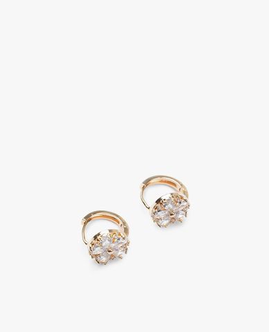  CECI - Khuyên tai nữ tròn hình cánh hoa thanh lịch 