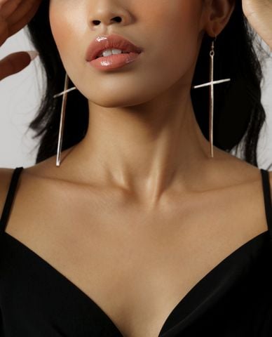  CECI - Khuyên tai nữ hình thánh giá 
