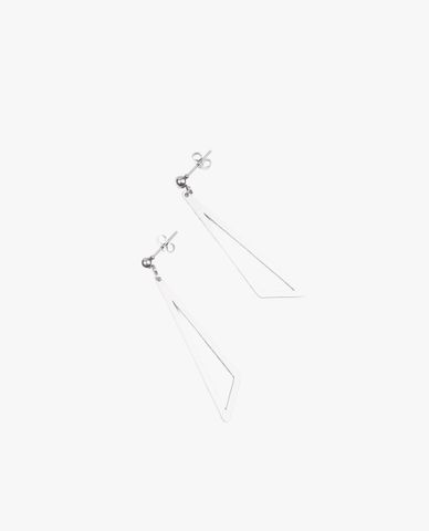  CECI - Khuyên tai nữ chốt đẩy dáng thả cá tính 