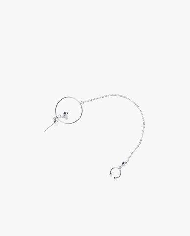  CECI - Khuyên tai nữ đơn dáng dài mắc xích cá tính 