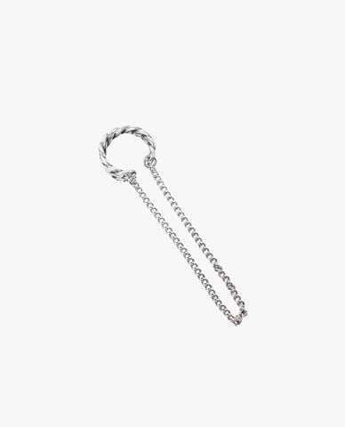  CECI - Khuyên tai nữ đơn phối chuỗi xích cá tính 