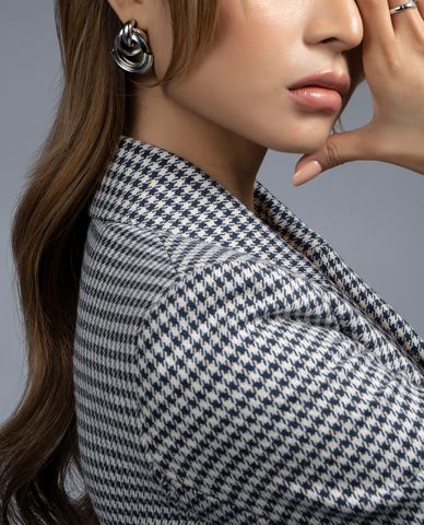  CECI - Khuyên tai nữ xoắn nhiều vòng thời trang 