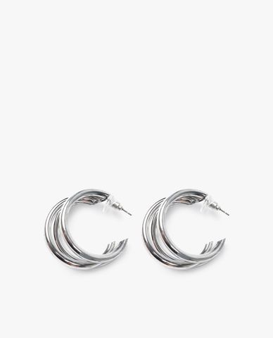  CECI - Khuyên tai nữ phom tròn dáng hở thời trang 