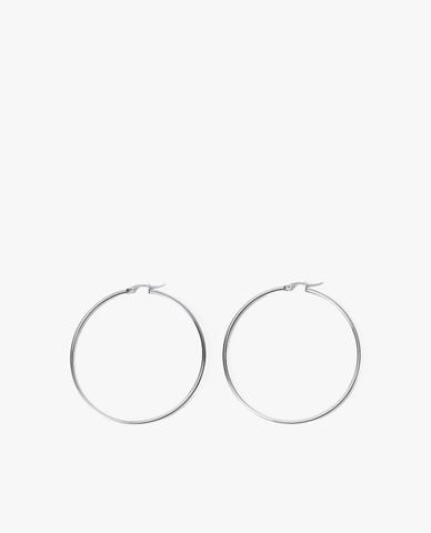  CECI - Khuyên tai nữ khoen tròn bản to cá tính 