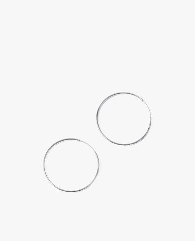  CECI - Khuyên tai nữ khoen tròn bản lớn cá tính 