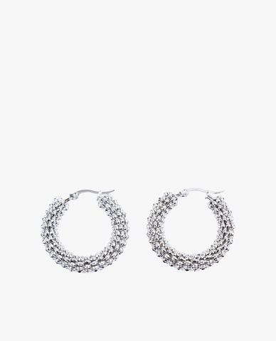  CECI - Khuyên tai nữ khoen tròn trang trí đinh cá tính 