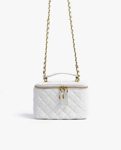  CECI - Túi đeo chéo nữ hình hộp chữ nhật chần bông sang trọng 