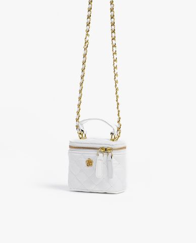  CECI - Túi đeo chéo nữ hình hộp vuông chần bông sang trọng 