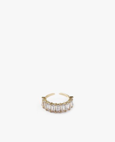  CECI - Nhẫn nữ dáng hở phối thiết kế đá lấp lánh 