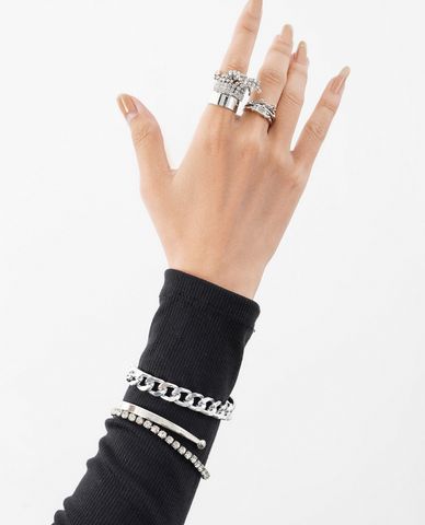  CECI - Nhẫn nữ dáng hở bản to thiết kế độc đáo 