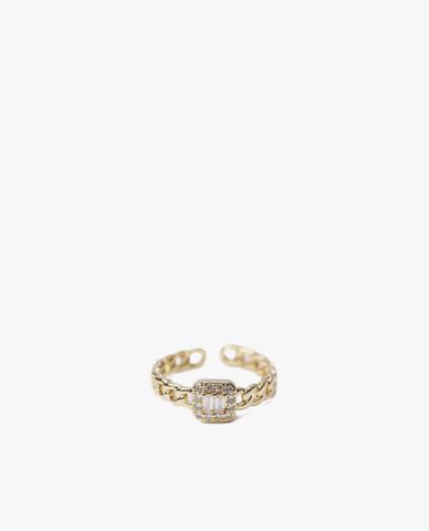  CECI - Nhẫn nữ dáng hở mắc xích cá tính 