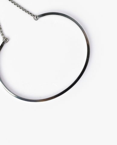  CECI - Vòng đeo tay nữ bản mảnh phối chuỗi xích rút cá tính 