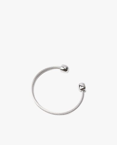  CECI - Vòng đeo tay nữ dạng hở dây kim loại tròn cổ điển 